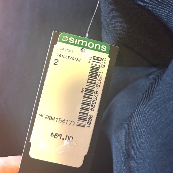 Up! Black body-shaping high waist stretch pant made in Canada NWT - Picture 10 of 13